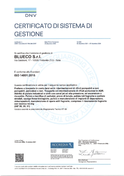 Certificato ISO 9001